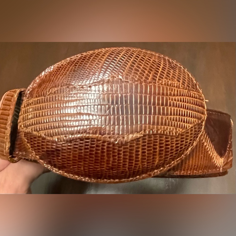 Montana Genuine Lizard Belt Size 44